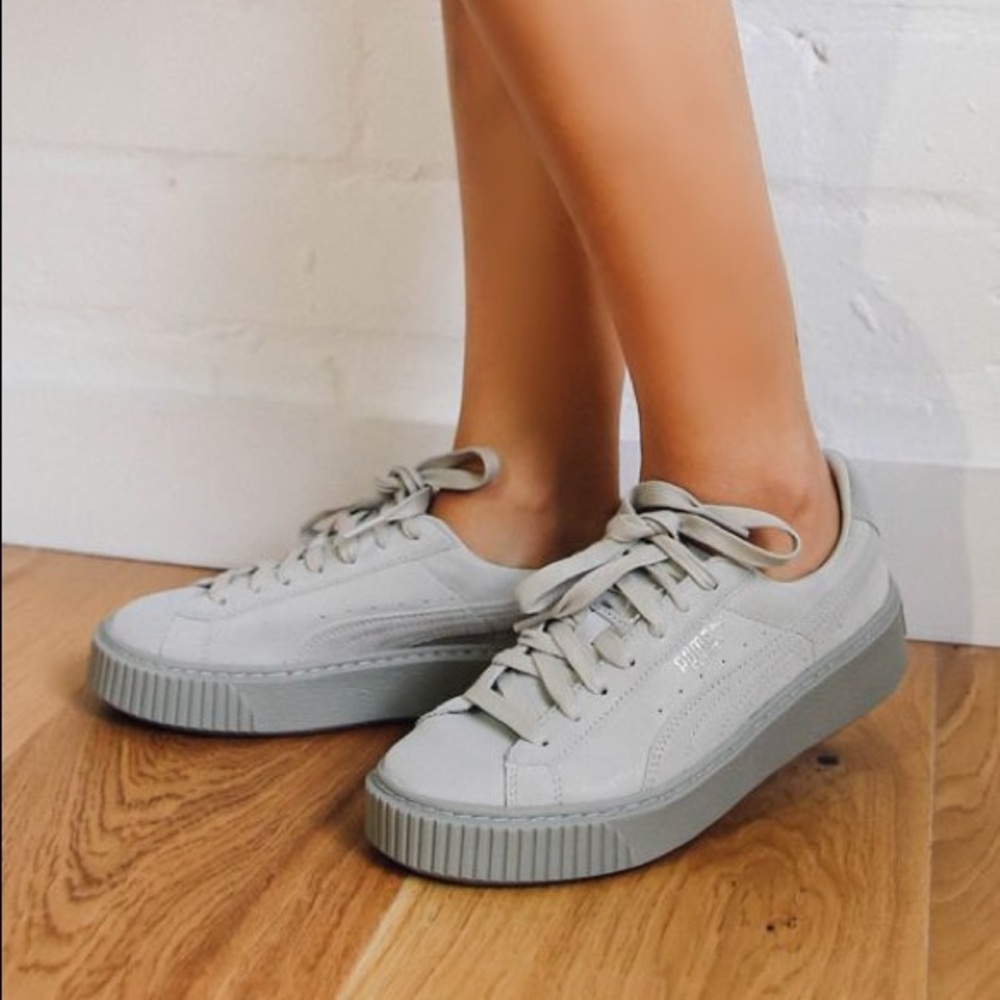 Fenty x Puma Basket Reset platform sneakers